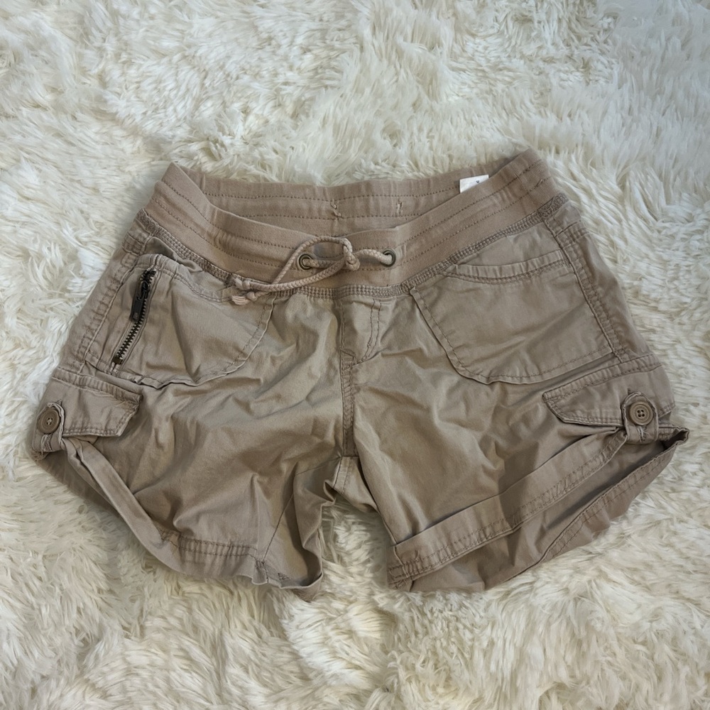 UNIONBAY Women's Tan Cargo Shorts